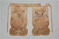 柯象木乃伊酬神衣物--彩繪護腿藏品圖，第15張